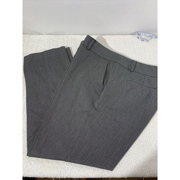 Loft Marisa Cropped Trouser Dress Pants Womens Size 14 Gray - Picture 5 of 7